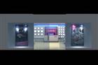 玻璃櫥窗風(fēng)格店面展示一